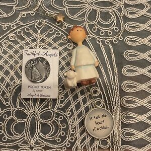 Christmas tree ornament & Pocket Token with Figurine